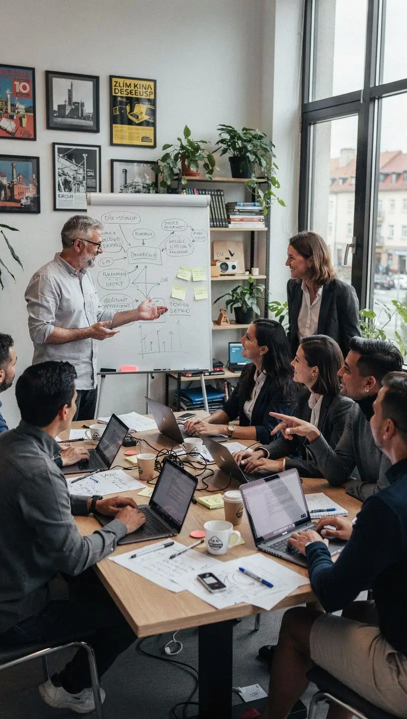 Občané diskutují o místních volbách a participaci.
